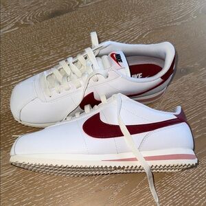 Nike Cortez White Red Stardust
